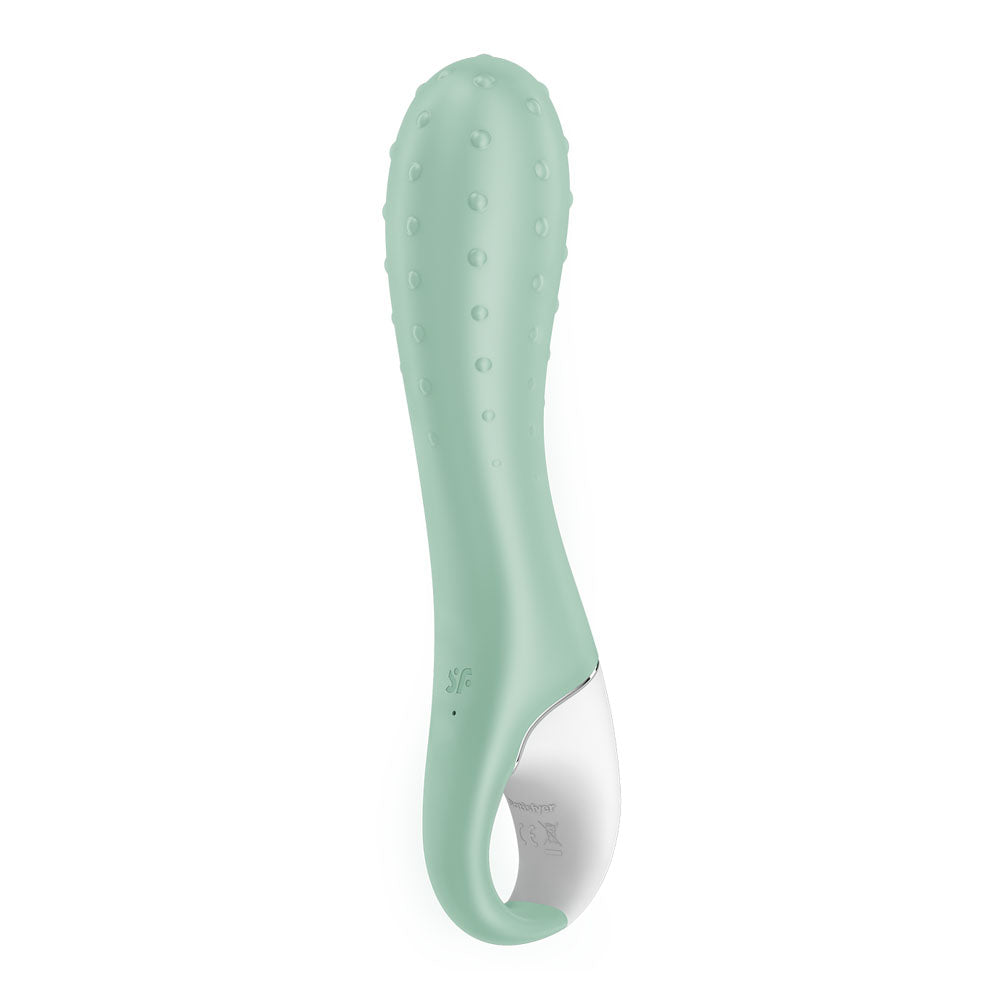 Satisfyer Air Pump Vibrator 3 - Mint USB Rechargeable Inflatable Vibrator