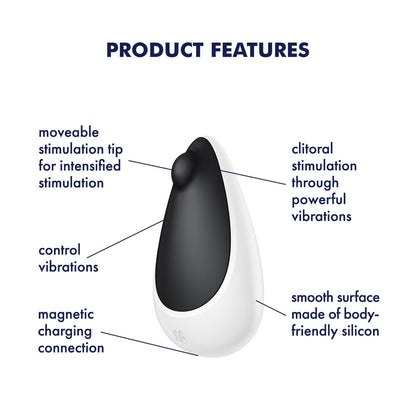 Satisfyer Spot On 3 - Black USB Rechargeable Stimulator