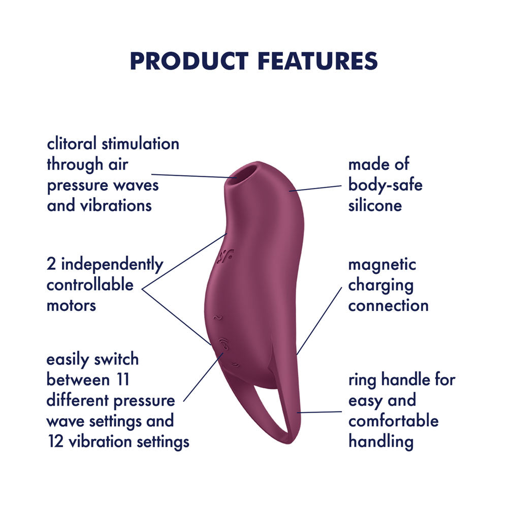 Satisfyer Pocket Pro 1 - Purple