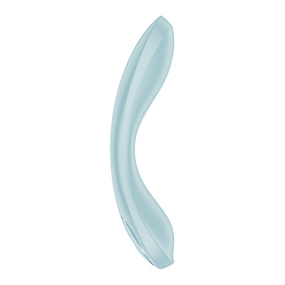 Satisfyer G-Spot Wave 2 - Ice Blue - Ice Blue 23.6 cm USB Rechargeable Flicking Tip Vibrator