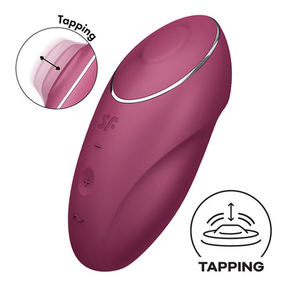 Satisfyer Tap & Climax 1 - Red