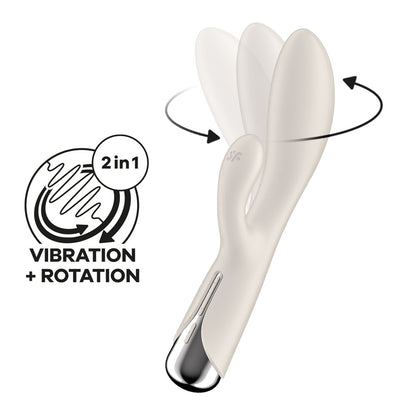 Satisfyer Spinning Rabbit 1 - Beige