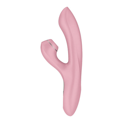 Satisfyer Pro + G-Spot - Pink - Rose Pink 22 cm USB-C Rechargeable Rabbit Vibrator with Touch-Free Clitoral Stimulator