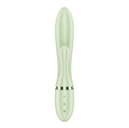 Satisfyer Pearl Bunny 2 - Light Green - Light Green 21.5 cm USB-C Rechargeable Rabbit Vibrator