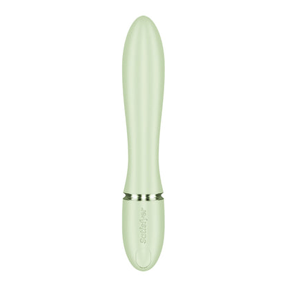 Satisfyer Pearl Bunny 2 - Light Green - Light Green 21.5 cm USB-C Rechargeable Rabbit Vibrator