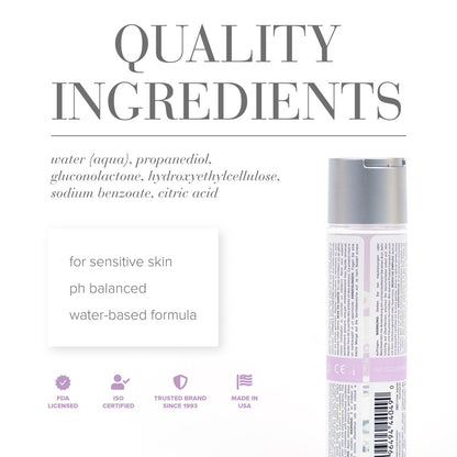 JO Agape Original Lube - 120 mL - Water Based Lubricant for Sensitive Skin - 120 ml Bottle