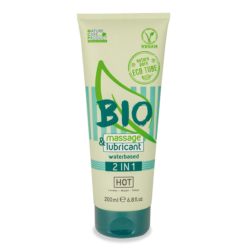 HOT BIO Massage & Lubricant 2In1 200ML