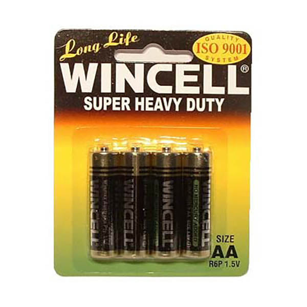 Wincell AA Super Heavy Duty Batteries