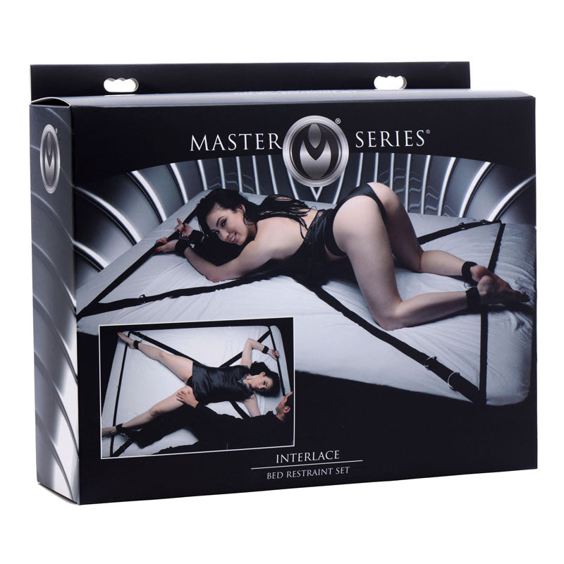 Master Series Interlace Bed Restraint Set