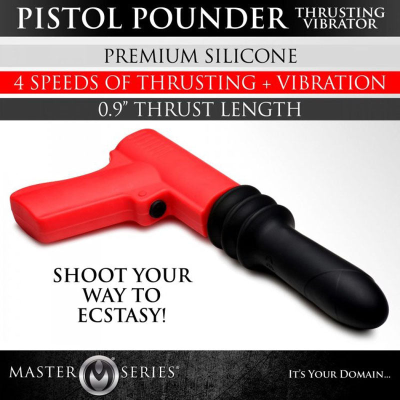 Master Series Pistol Pounder Thrusting Vibrator