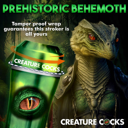 Creature Cocks Raptor Reptile Stroker - Green Fantasy Stroker