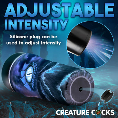 Creature Cocks Pussidon Sea Monster Stroker - Blue Fantasy Stroker