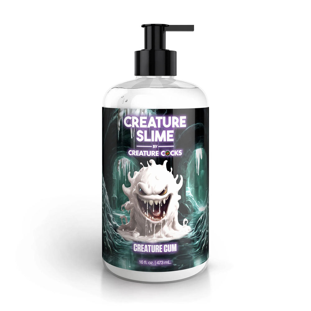 Creature Slime by Creature Cocks - Creature Cum - Cum Lubricant - 473 ml Pump Bottle