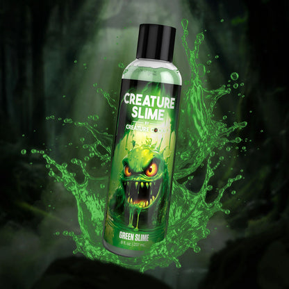 Creature Slime by Creature Cocks - Green Slime - Green Water Based Lubricant - 237 ml Bottle