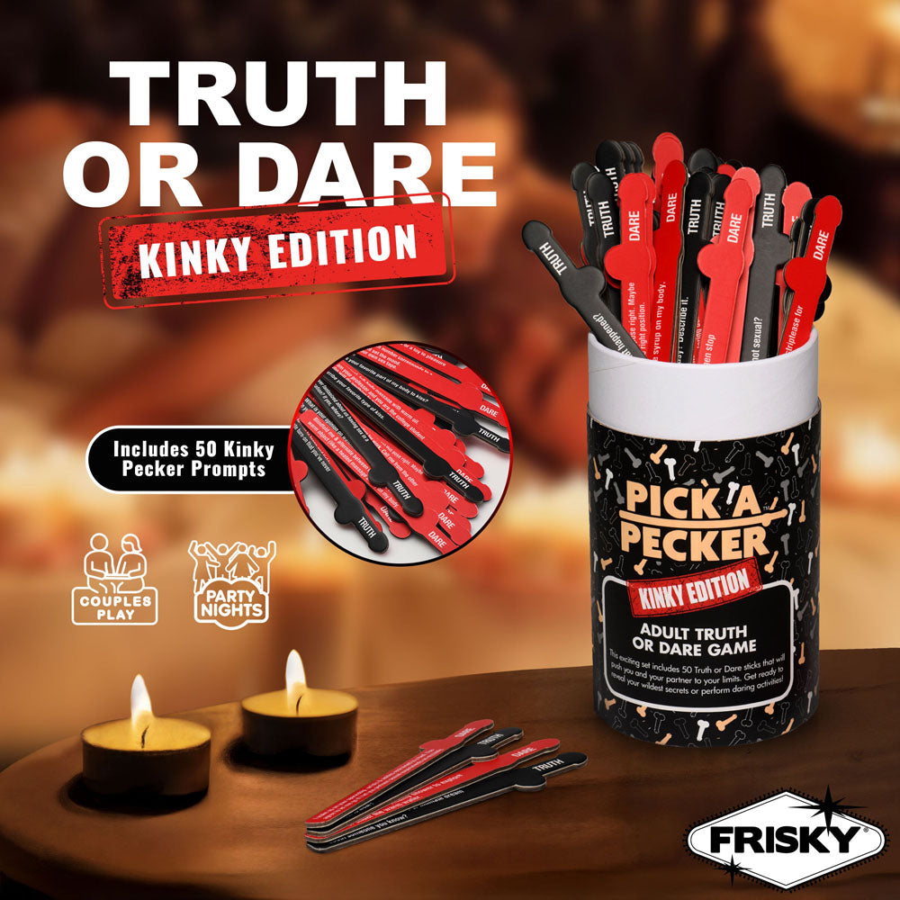 Frisky Pick A Pecker - Kinky Edition - Adult Truth Or Dare Game