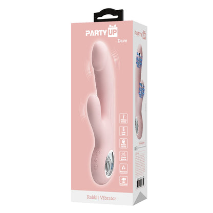 Party Up DAVE Rabbit Vibe - Pink Pink Rabbit Party Up DAVE Rabbit Vibe - Pink Pink Rabbit