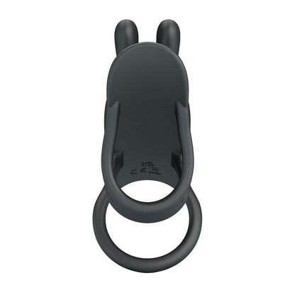 Party Up MARK Vibrating Penis Sleeve - Black USB Rechargeable Vibrating Cock Sleeve