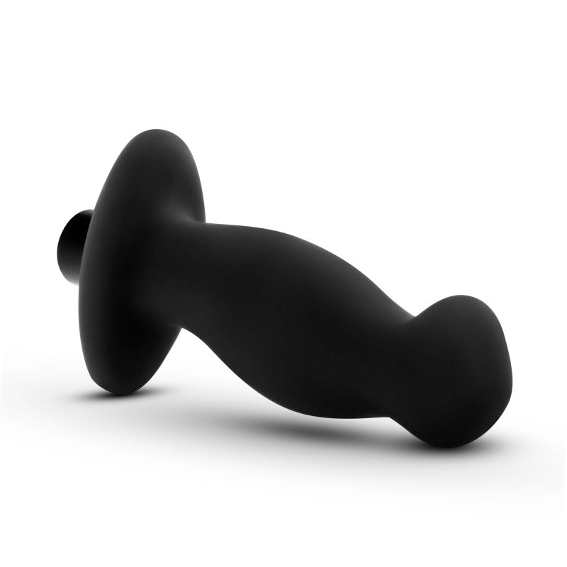 Anal Adventures Platinum Vibrating Prostate Massager 02 - Black 10.8 cm USB Rechargeable Prostate Massager