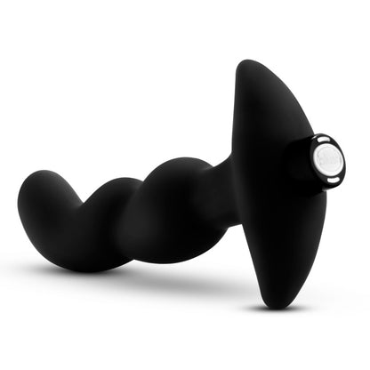 Anal Adventures Platinum Vibrating Prostate Massager 03 - Black USB Rechargeable 15.2 cm Prostate Massager