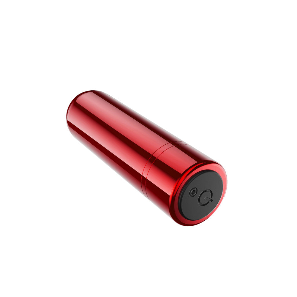 Kool Vibes - Rechargeable Mini Bullet - Cherry - Red 6.4 cm USB Rechargeable Bullet