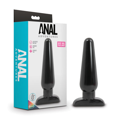 Anal Adventures Basic Anal Plug - Large