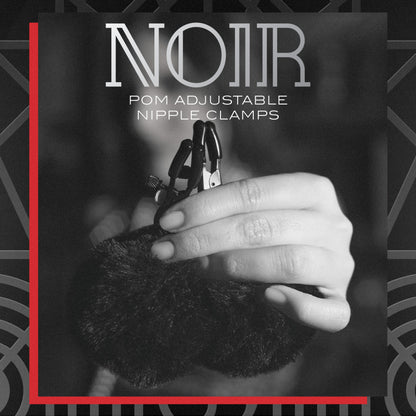 Noir Pom Adjustable Nipple Clamps