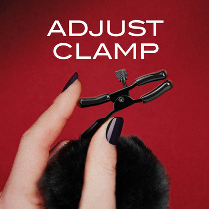 Noir Pom Adjustable Nipple Clamps