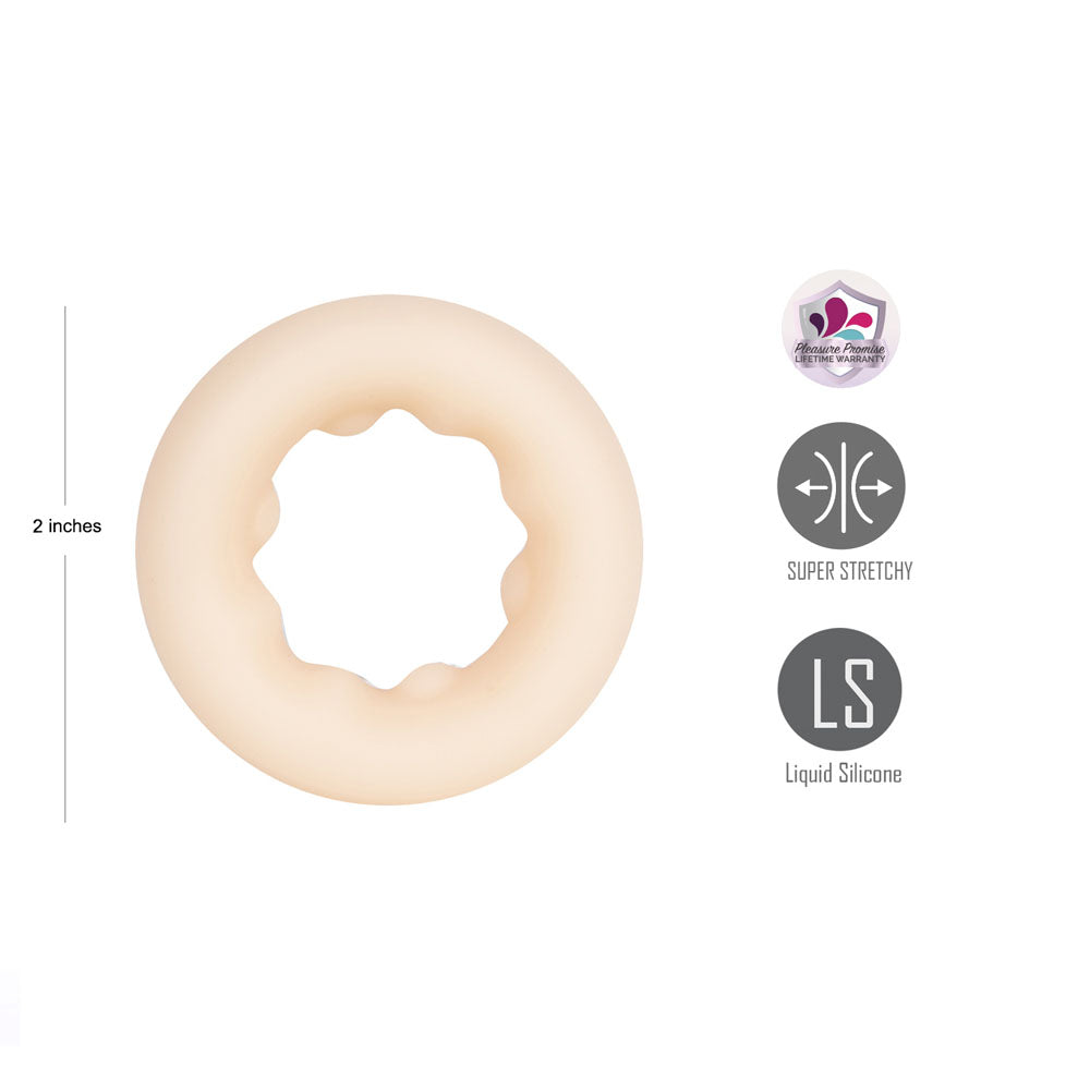 Maia GUNNER - Vanilla - Flesh Cock Ring
