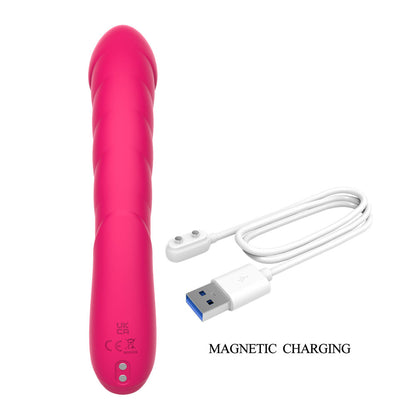 Party Up MONICA - Pink - Pink 15.8 cm USB Rechargeable Rabbit Vibrator