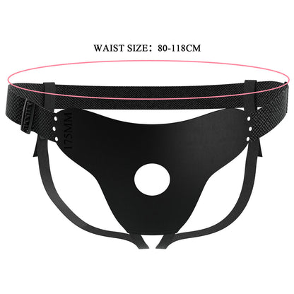 Party Up NICK Strap-On Harness - Black Adjustable Strap-On Harness (No Probe Included)