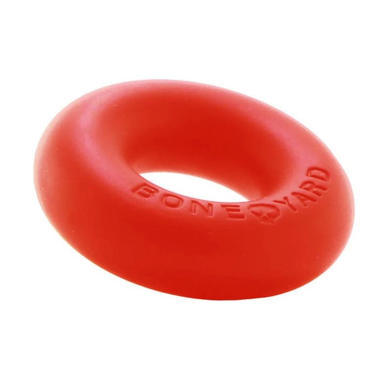 Boneyard Ultimate Silicone Cock Ring Red