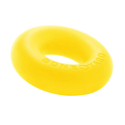 Boneyard Ultimate Silicone Cock Ring Yellow