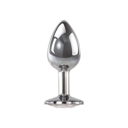 Adam & Eve Clear Gem Anal Plug - Small