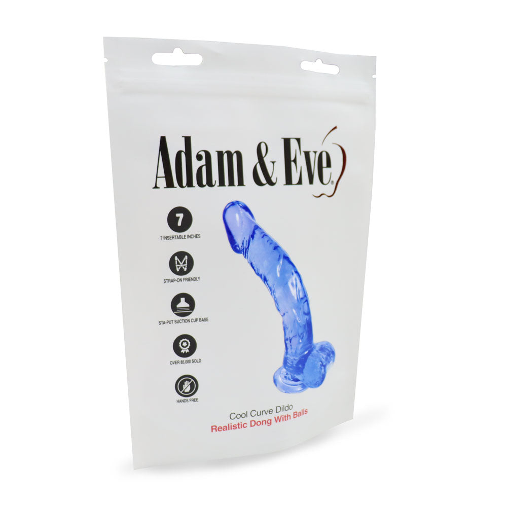 Adam & Eve Cool Curve Jelly Dong