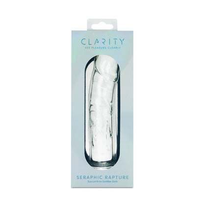 Clarity - Seraphic Rapture - Clear 17.8 cm Glass Dildo