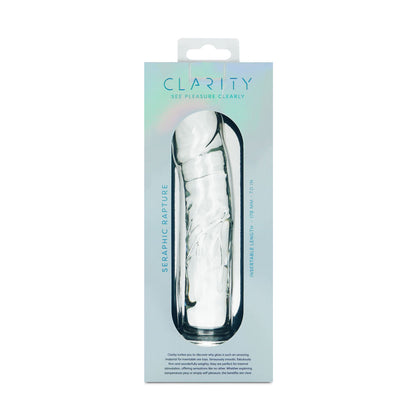 Clarity - Seraphic Rapture - Clear 17.8 cm Glass Dildo
