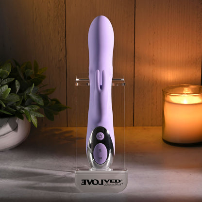 Evolved SPINDERELLA - Purple USB Rechargeable Rabbit Vibrator