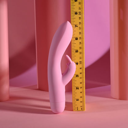 Evolved CUSHY BUNNY - Pink 19.1 cm USB Rechargeable Rabbit Vibrator