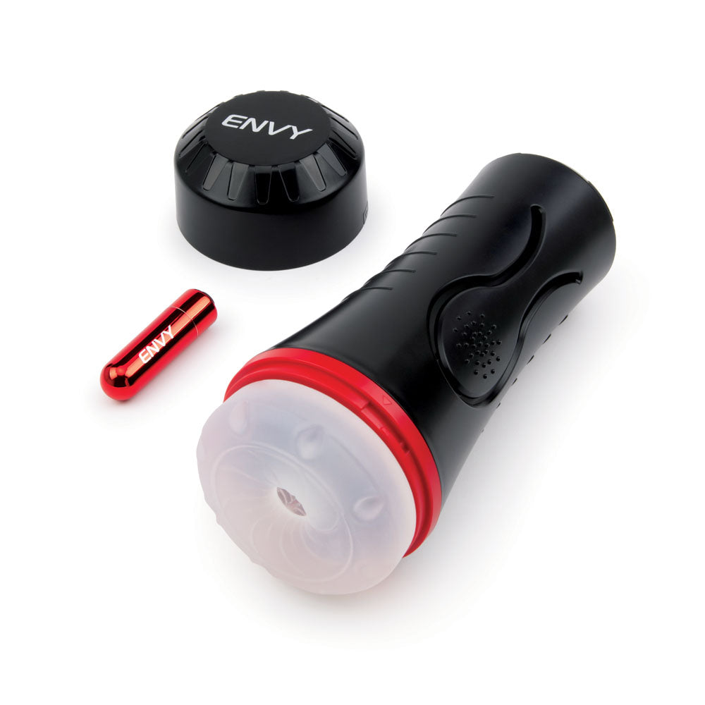 ENVY Squeezable Clear Clutch Stroker