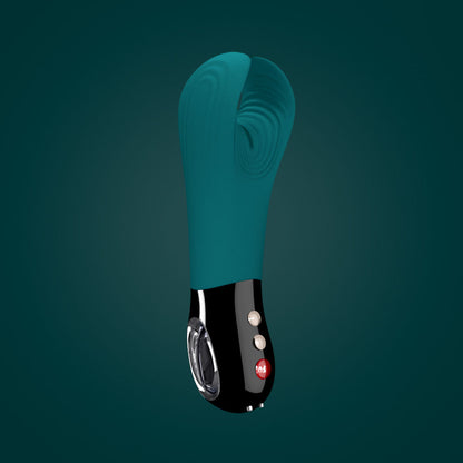 Fun Factory MANTA deep sea blue-black - Deep Sea Blue 18 cm USB Rechargeable Mens & Couples Vibrator
