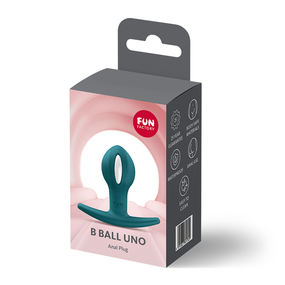 Fun Factory B BALLS UNO Bottle Green - Bottle Green 7.3 cm Kegel Ball