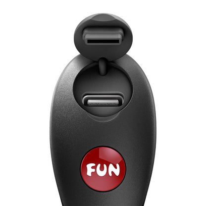Fun Factory BE-ONE Black - Black USB-C Rechargeable Finger Stimulator