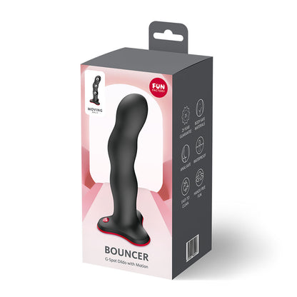 Fun Factory BOUNCER Black - Black 18 cm Dildo