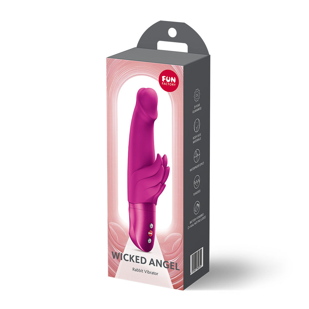 Fun Factory WICKED ANGEL Magenta - Magenta Angel Vibrator