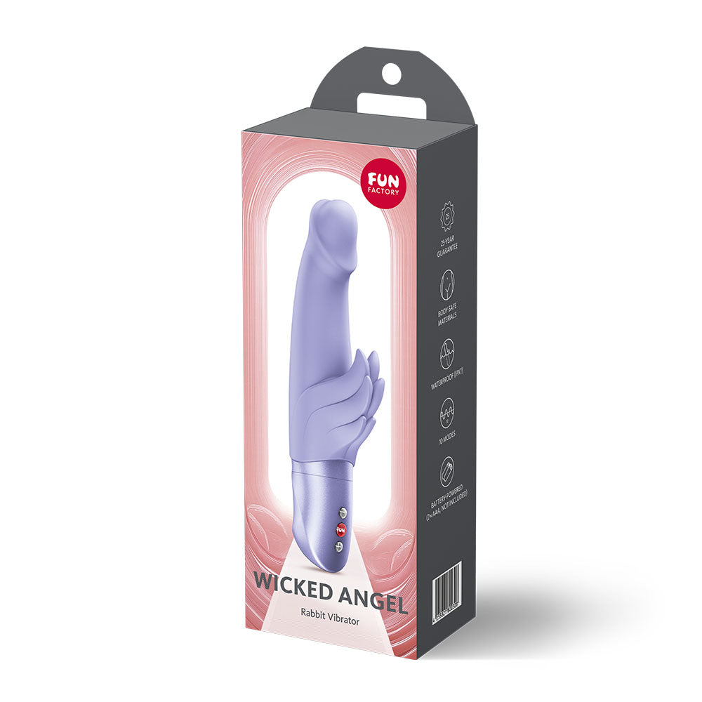 Fun Factory WICKED ANGEL Purple - Purple Angel Vibrator