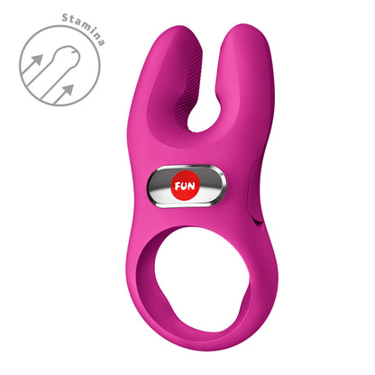 Fun Factory NOS PRO Magenta - Magenta USB-C Rechargeable Vibrating Cock Ring