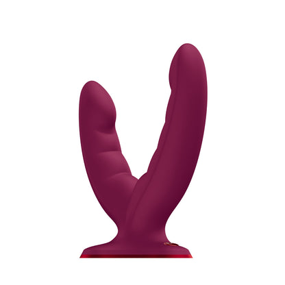 Fun Factory RYDE Wine Red - Wine Red Grinding Dildo