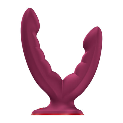 Fun Factory RYDE Wine Red - Wine Red Grinding Dildo