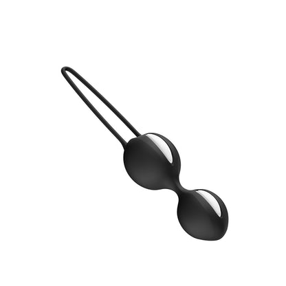 Fun Factory SMARTBALLS DUO Black - Black Weighted Kegel Balls
