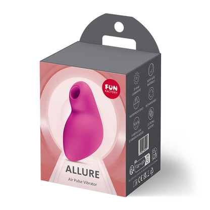 Fun Factory ALLURE Magenta - Magenta USB Rechargeable Air Pulse Stimulator